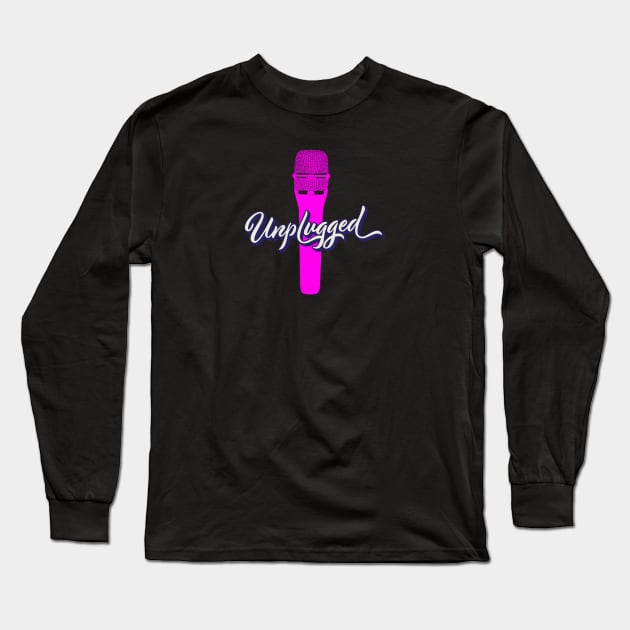 Unplugged Long Sleeve T-Shirt by Vin Zzep